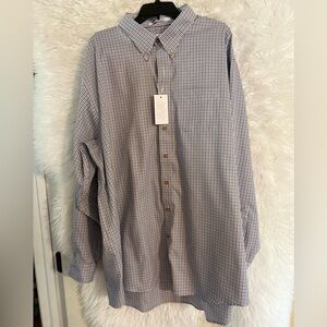 Tailor & Mason NWT Classic Relaxed Fit Wrinkle Free Men’s LS Button Down Shirt